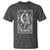 The Knitter Skeleton T Shirt Knitting Lover Gift Tarot Card Graphic - Wonder Print Shop