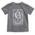 The Knitter Skeleton Toddler T Shirt Knitting Lover Gift Tarot Card Graphic - Wonder Print Shop