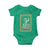 The Crocheter Skeleton Baby Onesie Crochet Lover Gift Tarot Card Graphic - Wonder Print Shop