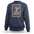 The Crocheter Skeleton Sweatshirt Crochet Lover Gift Tarot Card Graphic - Wonder Print Shop