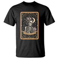 The Crocheter Skeleton T Shirt Crochet Lover Gift Tarot Card Graphic - Wonder Print Shop