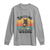 Funny Black Cat Long Sleeve Shirt Knitting Because Murder Is Wrong Gift - Wonder Print Shop