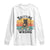 Funny Black Cat Long Sleeve Shirt Knitting Because Murder Is Wrong Gift - Wonder Print Shop