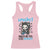 Crochet Makes Me Feel Less Murdery Racerback Tank Top Grim Reaper Cat Gift - Wonder Print Shop