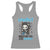 Crochet Makes Me Feel Less Murdery Racerback Tank Top Grim Reaper Cat Gift - Wonder Print Shop