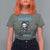 Crochet Makes Me Feel Less Murdery T Shirt For Women Grim Reaper Cat Gift - Wonder Print Shop