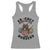 French Bulldog Racerback Tank Top Crochet Makes Me Feel Less Murdery - Wonder Print Shop