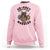 French Bulldog Sweatshirt Crochet Makes Me Feel Less Murdery - Wonder Print Shop