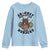 French Bulldog Youth Sweatshirt Crochet Makes Me Feel Less Murdery - Wonder Print Shop