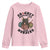 French Bulldog Youth Sweatshirt Crochet Makes Me Feel Less Murdery - Wonder Print Shop