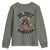 French Bulldog Youth Sweatshirt Crochet Makes Me Feel Less Murdery - Wonder Print Shop