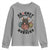 French Bulldog Youth Sweatshirt Crochet Makes Me Feel Less Murdery - Wonder Print Shop