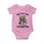 Do Not Talk To Me I Am Counting Baby Onesie Funny Crochet Raccoon - Wonder Print Shop