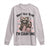 Do Not Talk To Me I Am Counting Long Sleeve Shirt Funny Crochet Raccoon - Wonder Print Shop