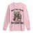 Do Not Talk To Me I Am Counting Long Sleeve Shirt Funny Crochet Raccoon - Wonder Print Shop