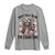 Do Not Talk To Me I Am Counting Long Sleeve Shirt Funny Crochet Raccoon - Wonder Print Shop