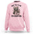 Do Not Talk To Me I Am Counting Sweatshirt Funny Crochet Raccoon - Wonder Print Shop