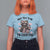 Do Not Talk To Me I Am Counting T Shirt For Women Funny Crochet Raccoon - Wonder Print Shop