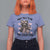 Do Not Talk To Me I Am Counting T Shirt For Women Funny Crochet Raccoon - Wonder Print Shop