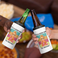 It’s A Good Day To Crochet 4 in 1 Can Cooler Tumbler Crochet Mom Gift - Wonder Print Shop