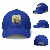 It’s A Good Day To Crochet Baseball Cap Cute Cat Chasing Yarn