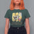 It’s A Good Day To Crochet T Shirt For Women Cute Cat Chasing Yarn - Wonder Print Shop