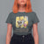 It’s A Good Day To Crochet T Shirt For Women Cute Cat Chasing Yarn - Wonder Print Shop