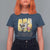 It’s A Good Day To Crochet T Shirt For Women Cute Cat Chasing Yarn - Wonder Print Shop