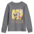 It’s A Good Day To Crochet Youth Sweatshirt Cute Cat Chasing Yarn - Wonder Print Shop