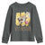 It’s A Good Day To Crochet Youth Sweatshirt Cute Cat Chasing Yarn - Wonder Print Shop