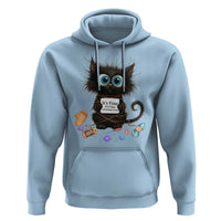 Funny Cat Crochet Lover Hoodie Its Fine I am Fine Everything Is Fine - Wonder Print Shop