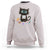 Funny Cat Crochet Lover Sweatshirt Its Fine I am Fine Everything Is Fine - Wonder Print Shop