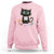Funny Cat Crochet Lover Sweatshirt Its Fine I am Fine Everything Is Fine - Wonder Print Shop