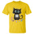 Funny Cat Crochet Lover T Shirt Its Fine I am Fine Everything Is Fine - Wonder Print Shop