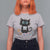Funny Cat Crochet Lover T Shirt For Women Its Fine I am Fine Everything Is Fine - Wonder Print Shop