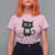 Funny Cat Crochet Lover T Shirt For Women Its Fine I am Fine Everything Is Fine - Wonder Print Shop