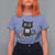Funny Cat Crochet Lover T Shirt For Women Its Fine I am Fine Everything Is Fine - Wonder Print Shop