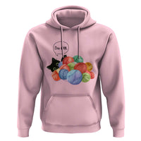 I’m OK Hoodie Cat Tangled In Yarn Funny Crochet Gift - Wonder Print Shop