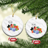 I’m OK Ceramic Ornament Cat Tangled In Yarn Funny Crochet Gift - Wonder Print Shop