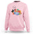 I’m OK Sweatshirt Cat Tangled In Yarn Funny Crochet Gift - Wonder Print Shop