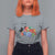 I’m OK T Shirt For Women Cat Tangled In Yarn Funny Crochet Gift - Wonder Print Shop