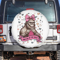 Funny Bigfoot Knitting Spare Tire Cover Knitter In The Wild - Wonder Print Shop