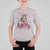 Funny Bigfoot Knitting T Shirt For Kid Knitter In The Wild - Wonder Print Shop