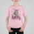Funny Bigfoot Knitting T Shirt For Kid Knitter In The Wild - Wonder Print Shop