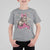 Funny Bigfoot Knitting T Shirt For Kid Knitter In The Wild - Wonder Print Shop