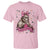 Funny Bigfoot Knitting T Shirt Knitter In The Wild - Wonder Print Shop