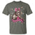 Funny Bigfoot Knitting T Shirt Knitter In The Wild - Wonder Print Shop