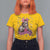 Funny Bigfoot Knitting T Shirt For Women Knitter In The Wild - Wonder Print Shop