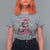 Funny Bigfoot Knitting T Shirt For Women Knitter In The Wild - Wonder Print Shop