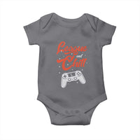 League And Chill Baby Onesie Funny Gaming Quote Gift For Gamer - Wonder Print Shop